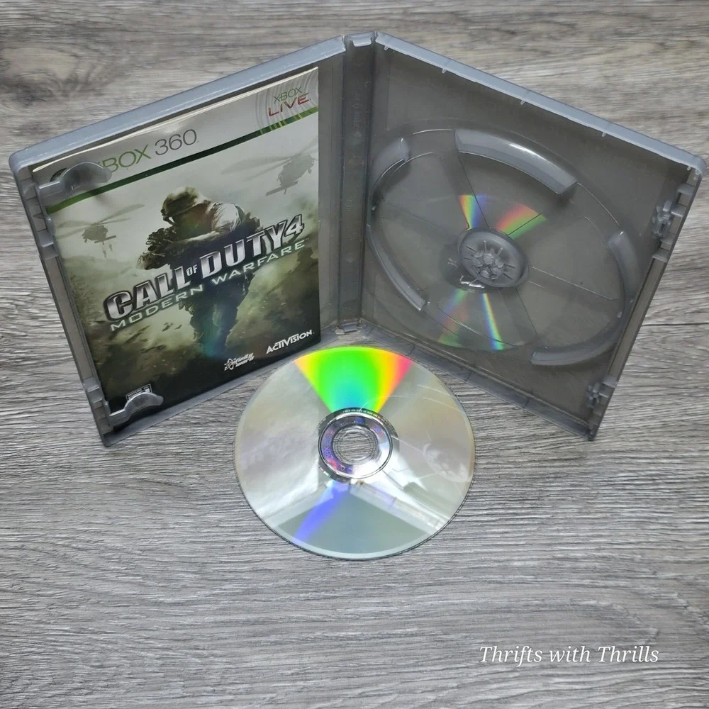 Call of Duty 4: Modern Warfare Platinum Hits (Microsoft Xbox 360, 2010) - Tested